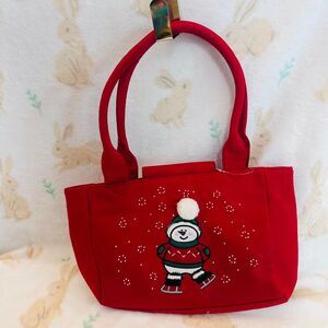 Snowman Purse Winter Christmas Handbag